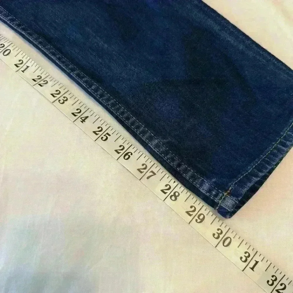 Hudson Womens jeans 25 Blue Collin Flap Skinny ankle dark wash denim poc… - Picture 15 of 17